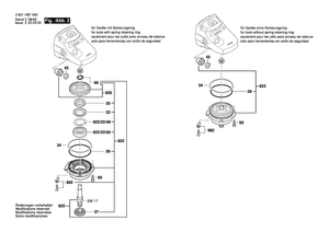 New Genuine Bosch 1619P15624 Bearing Flange