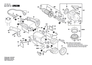 New Genuine Bosch 1619P15649 Bearing Flange