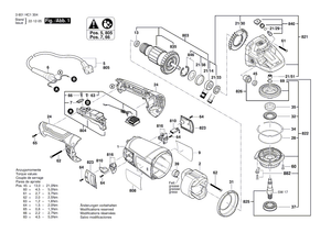 New Genuine Bosch 1619P15749 Armature