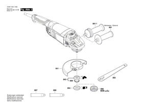 New Genuine Bosch 1619P15752 Push-Button