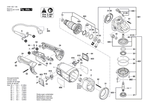 New Genuine Bosch 1619P15752 Push-Button