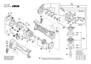New Genuine Bosch 1619P15775 Bearing Flange