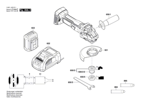 New Genuine Bosch 1619P15782 Manufacturer's nameplate