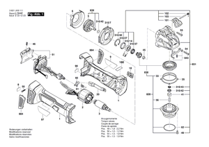 New Genuine Bosch 1619P15795 Reverse-Transfer Lever