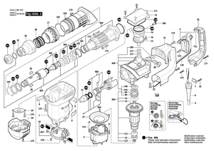 New Genuine Bosch 1619P15819 Wear and Tear Part Set