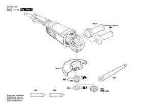 New Genuine Bosch 1619P15872 Bearing Flange