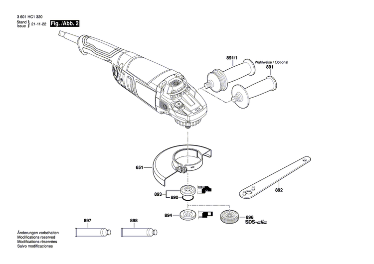 New Genuine Bosch 1619P15872 Bearing Flange