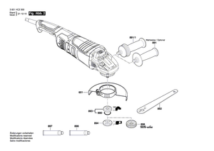 New Genuine Bosch 1619P16040 Air Deflection