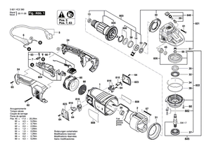 New Genuine Bosch 1619P16073 Label