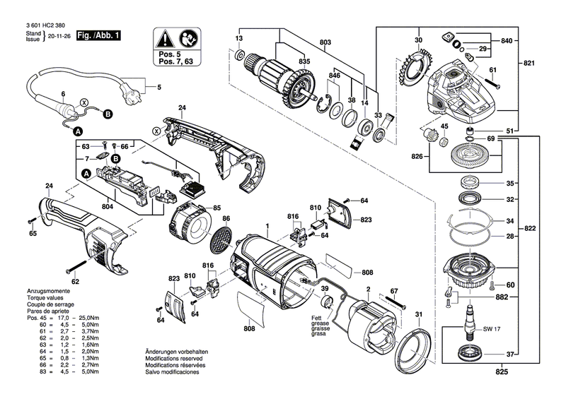 New Genuine Bosch 1619P16077 Label