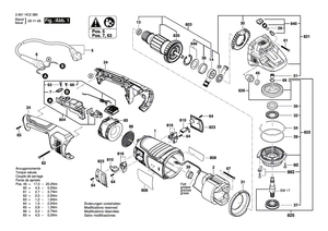 New Genuine Bosch 1619P16082 Label
