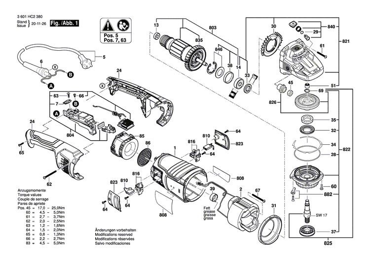 New Genuine Bosch 1619P16086 Label