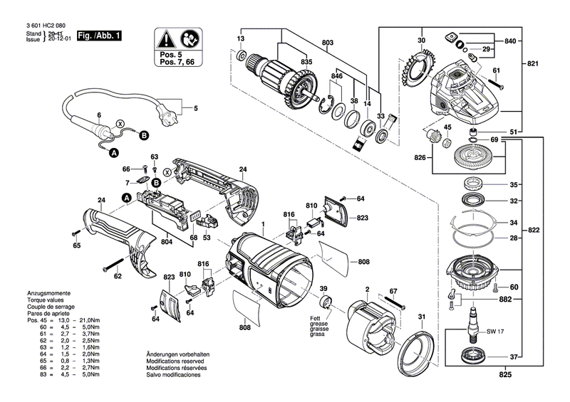 New Genuine Bosch 1619P16087 Label