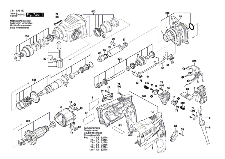 New Genuine Bosch 1619P16241 Reference Plate