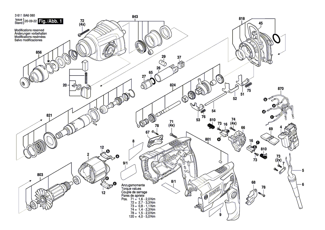 New Genuine Bosch 1619P16275 Reference Plate