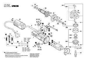 New Genuine Bosch 1619P16293 Set Of Gears