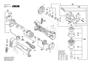 New Genuine Bosch 1619P16509 Air-Deflector Ring