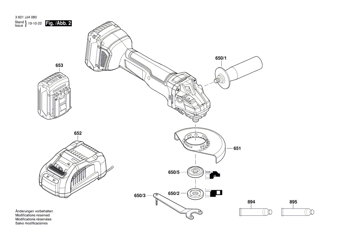 New Genuine Bosch 1619P16511 Adjusting Slide