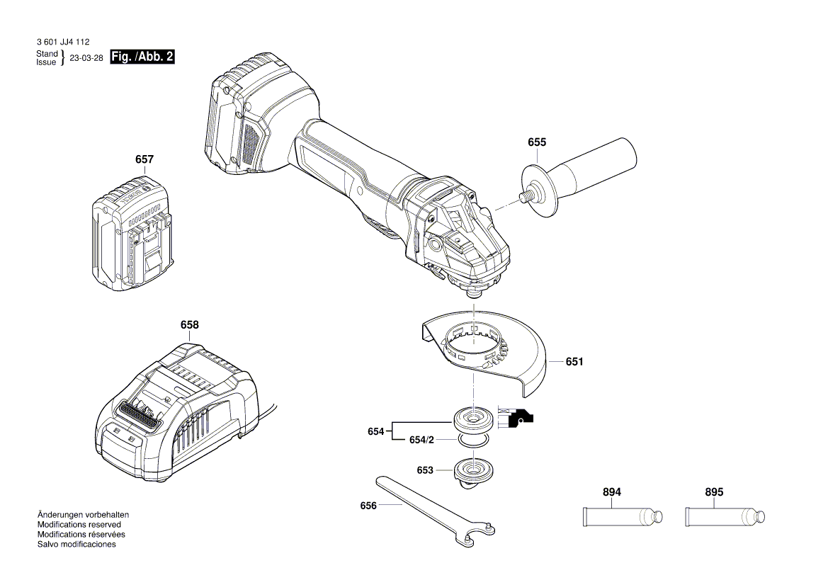 New Genuine Bosch 1619P16641 Fan