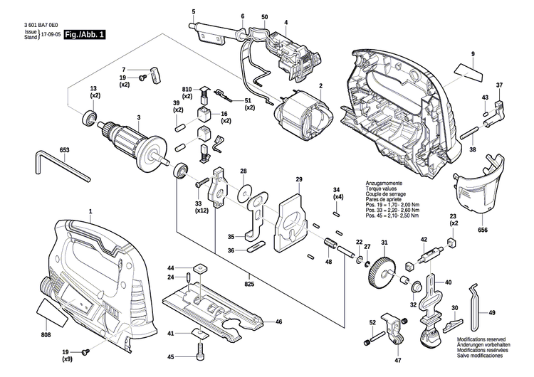 New Genuine Bosch 1619P16757 Roller Lever