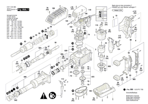 New Genuine Bosch 1619P16781 Cylindrical Gear