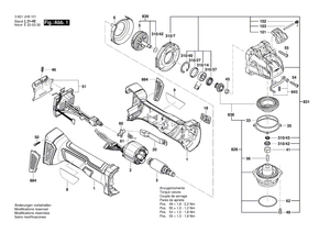 New Genuine Bosch 1619P16953 Gear Unit