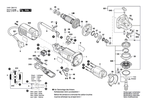 New Genuine Bosch 1619P17014 Manufacturer's nameplate