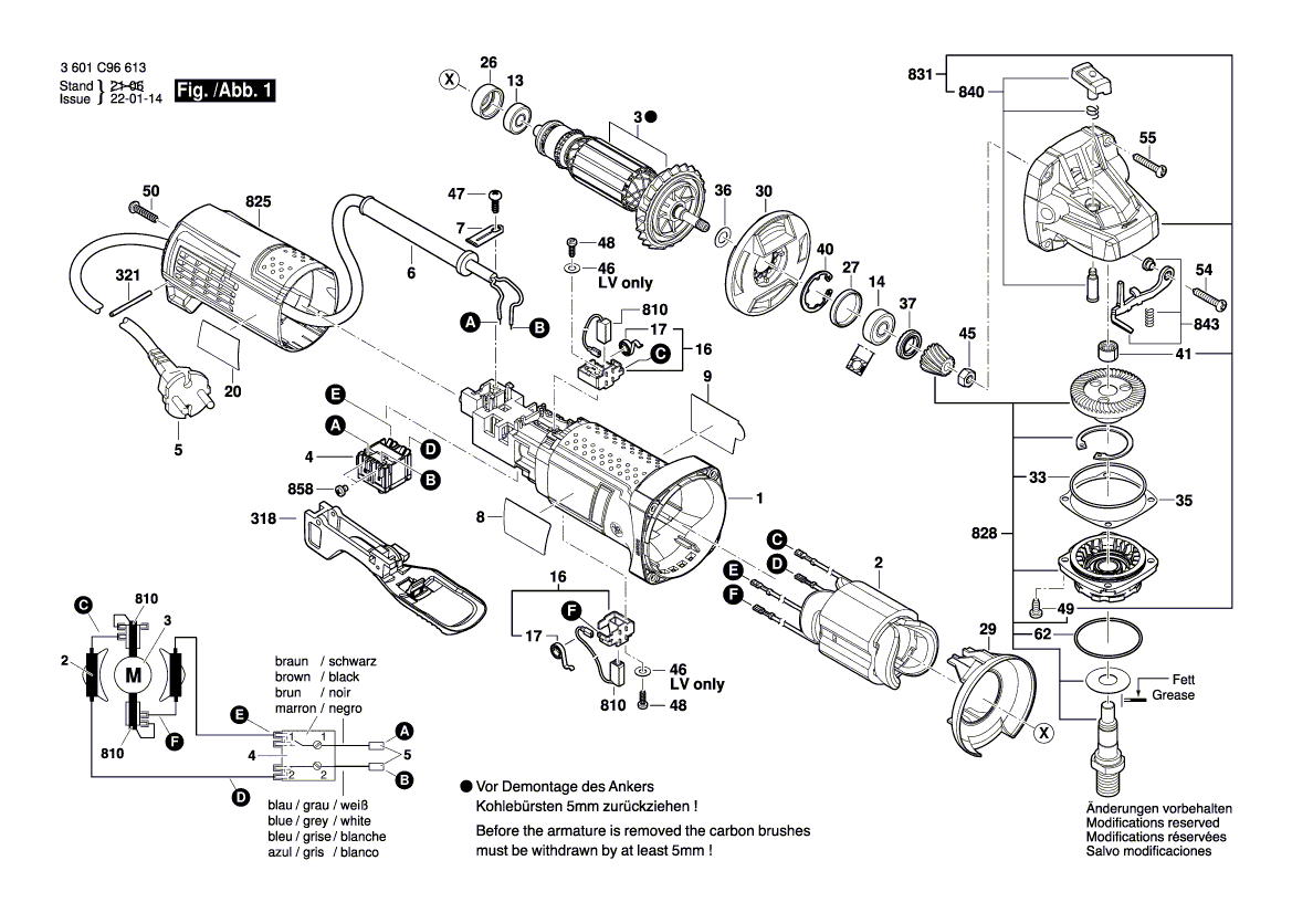 New Genuine Bosch 1619P17015 Nameplate