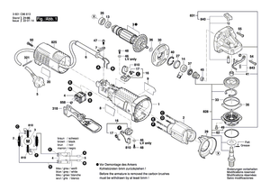 New Genuine Bosch 1619P17015 Nameplate