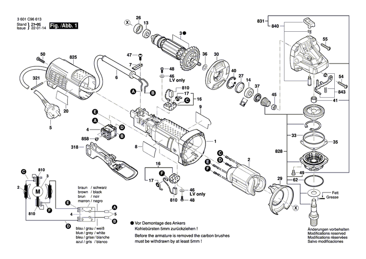 New Genuine Bosch 1619P17015 Nameplate