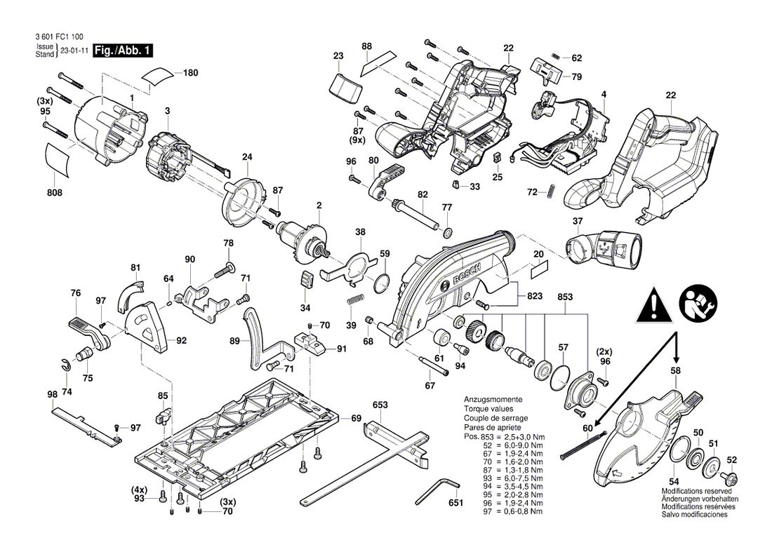 New Genuine Bosch 1619P17057 Suction Socket