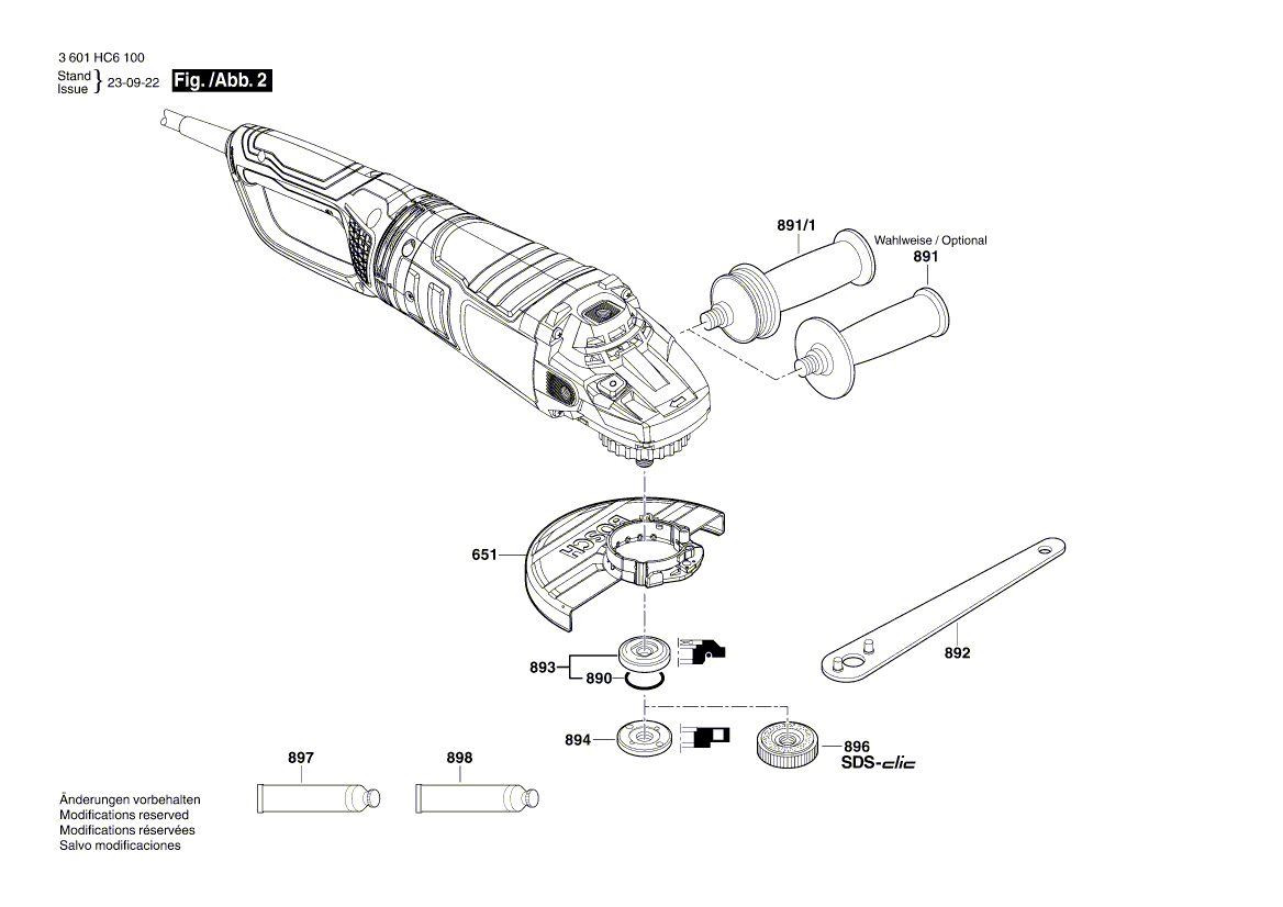 New Genuine Bosch 1619P17220 Bearing Flange