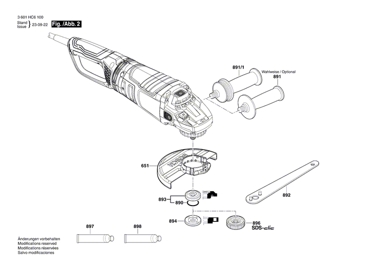 New Genuine Bosch 1619P17220 Bearing Flange