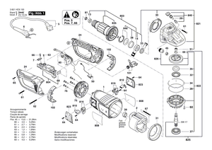 New Genuine Bosch 1619P17220 Bearing Flange