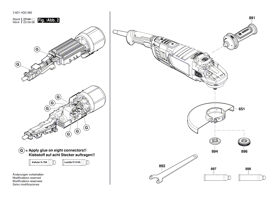 New Genuine Bosch 1619P17476 Stator