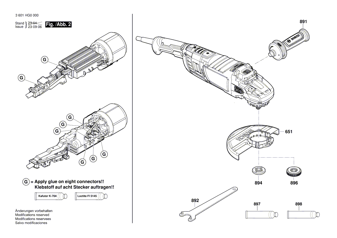 New Genuine Bosch 1619P17489 Nameplate