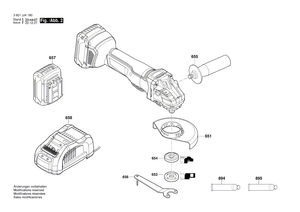 New Genuine Bosch 1619P17521 Nameplate