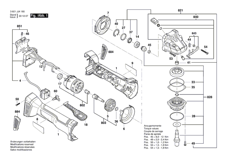 New Genuine Bosch 1619P17521 Nameplate