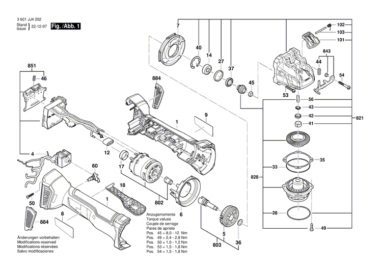 New Genuine Bosch 1619P17524 Nameplate