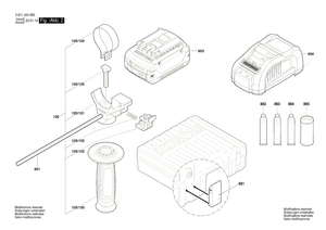 New Genuine Bosch 1619P17869 Label