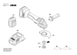 New Genuine Bosch 1619P17885 Bearing Flange