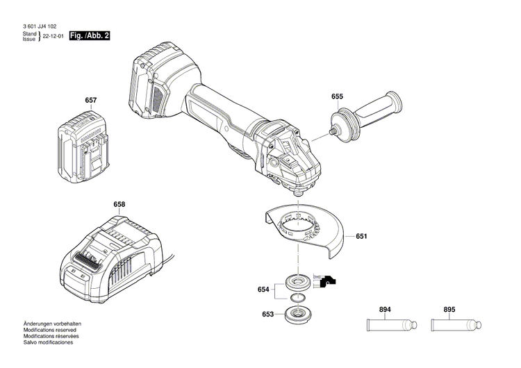 New Genuine Bosch 1619P17885 Bearing Flange