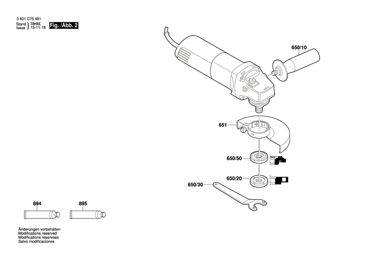 New Genuine Bosch 1619P20072 Housing Cover