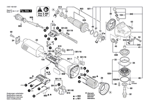 New Genuine Bosch 1619P21055 Nameplate
