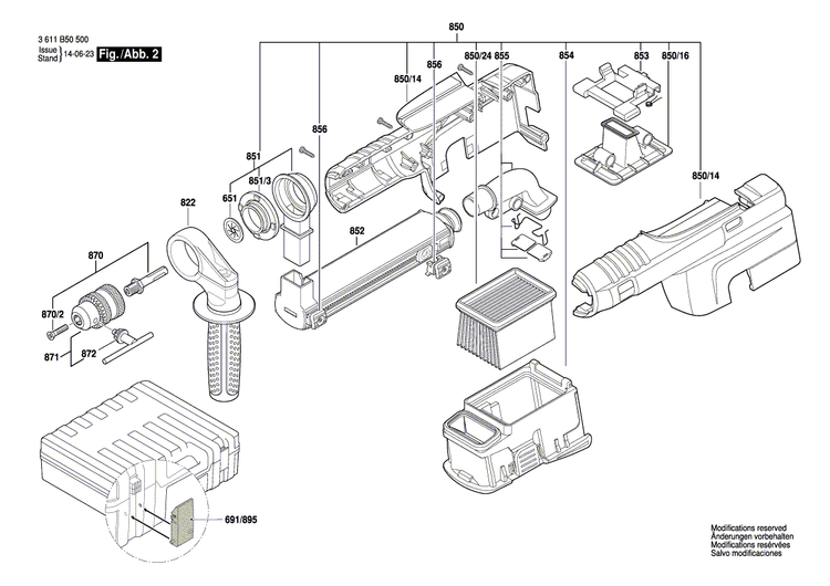 New Genuine Bosch 1619P30224 Nameplate