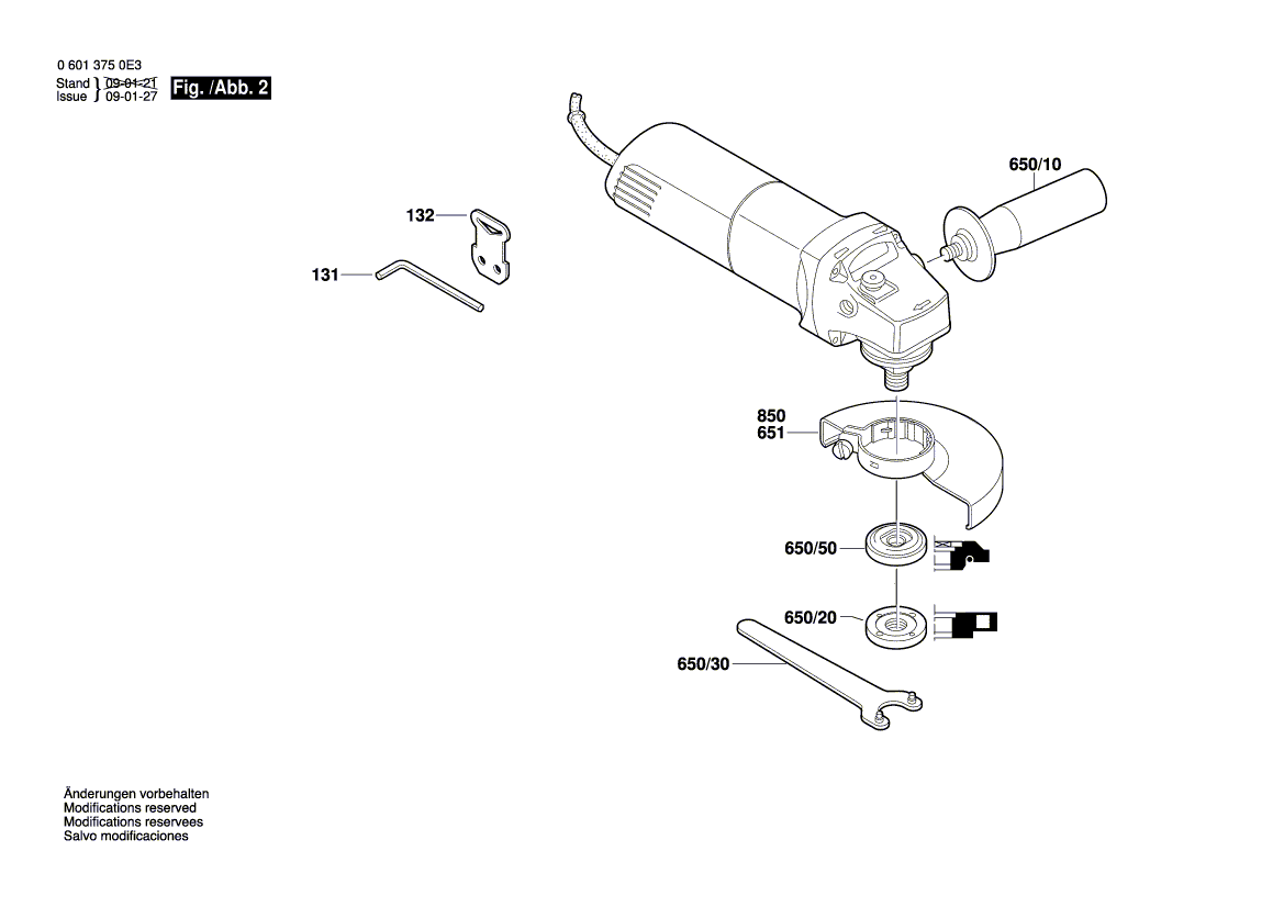 New Genuine Bosch 1619P30365 Nameplate