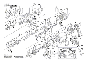 New Genuine Bosch 1619P30544 Nameplate