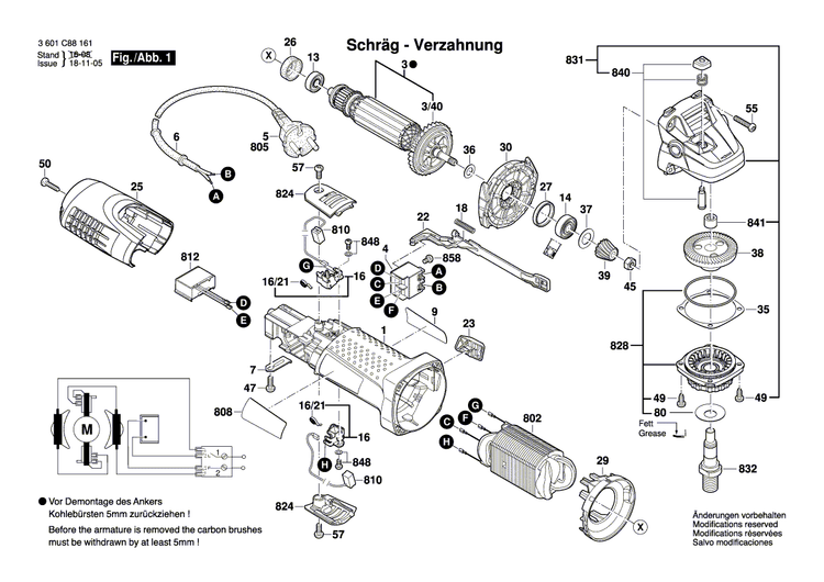 New Genuine Bosch 1619P31161 Nameplate