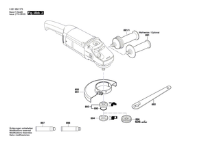 New Genuine Bosch 1619P31447 Nameplate