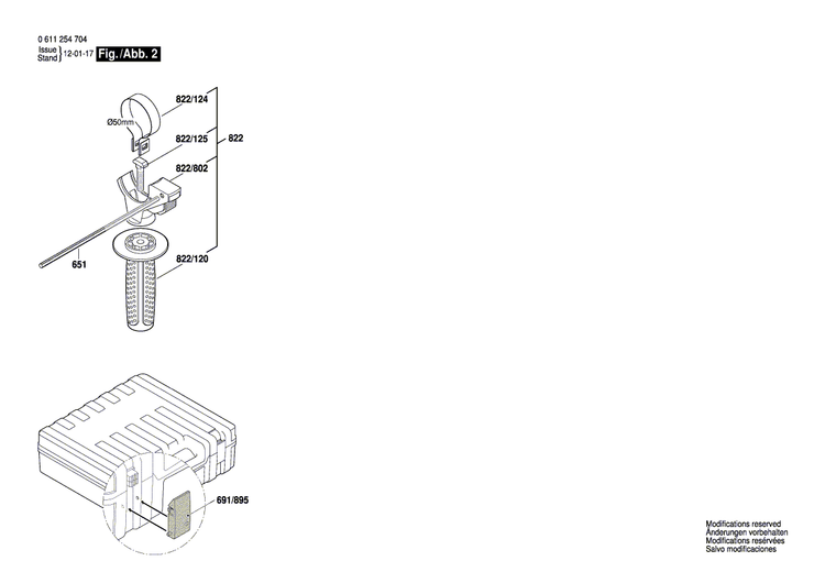 New Genuine Bosch 1619P31461 Nameplate